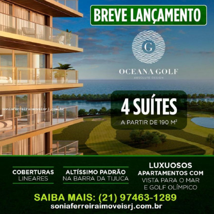 Apartamento à Venda,  em Barra Da Tijuca - Rio De Janeiro