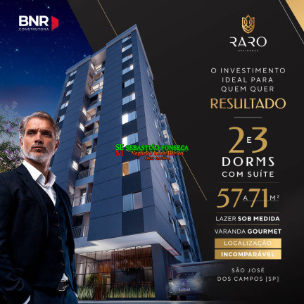 Imagem Apartamento com 2 Quartos à Venda, 57 m² em Jardim Oriente - São José Dos Campos