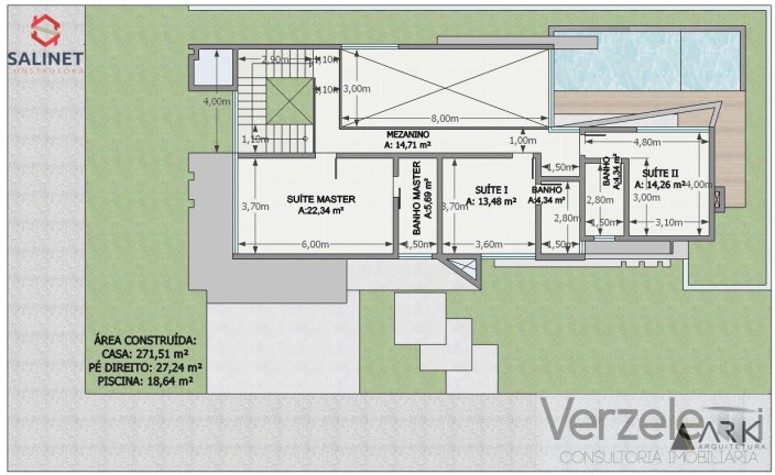 Imagem Casa com 3 Quartos à Venda, 317 m² em Jardim Dourado - Porto Belo
