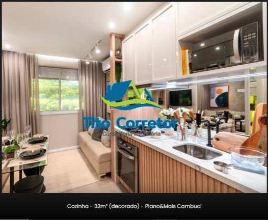 Imagem Apartamento com 2 Quartos à Venda, 32 m² em Cambuci - São Paulo