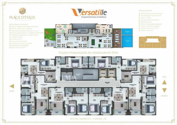 Imagem Apartamento com 2 Quartos à Venda, 55 m² em Morretes - Itapema Imagem Apartamento com 2 Quartos à Venda, 55 m² em Morretes - Itapema