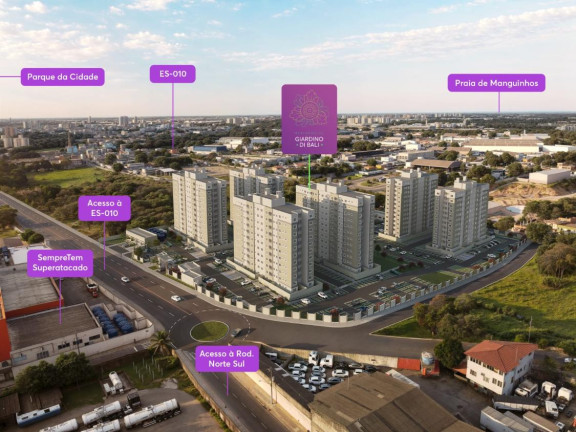 Imagem Apartamento com 2 Quartos à Venda, 50 m² em Planalto De Carapina - Serra Imagem Apartamento com 2 Quartos à Venda, 50 m² em Planalto De Carapina - Serra