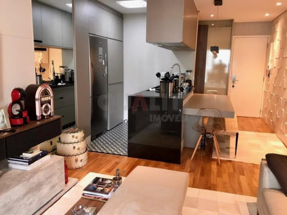 Imagem Apartamento com 1 Quarto para Alugar, 78 m² em Moema - São Paulo Imagem Apartamento com 1 Quarto para Alugar, 78 m² em Moema - São Paulo