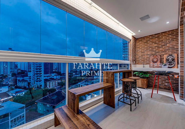 Imagem Apartamento com 3 Quartos à Venda, 141 m² em Embaré - Santos Imagem Apartamento com 3 Quartos à Venda, 141 m² em Embaré - Santos