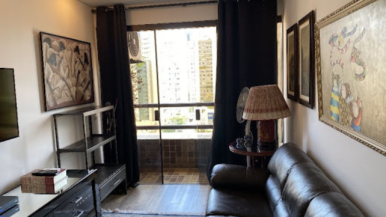 Imagem Imóvel com 1 Quarto para Alugar, 45 m² em Pinheiros - São Paulo