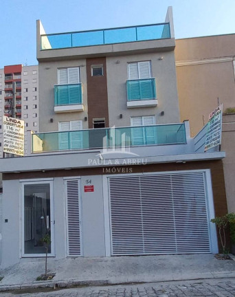 Apartamento com 2 Quartos à Venda, 58 m² em Vila Homero Thon - Santo André