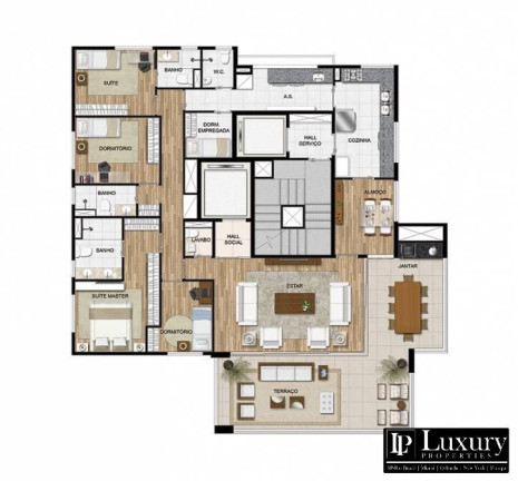 Imagem Cobertura com 4 Quartos à Venda, 346 m² em Jardins - São Paulo Imagem Cobertura com 4 Quartos à Venda, 346 m² em Jardins - São Paulo