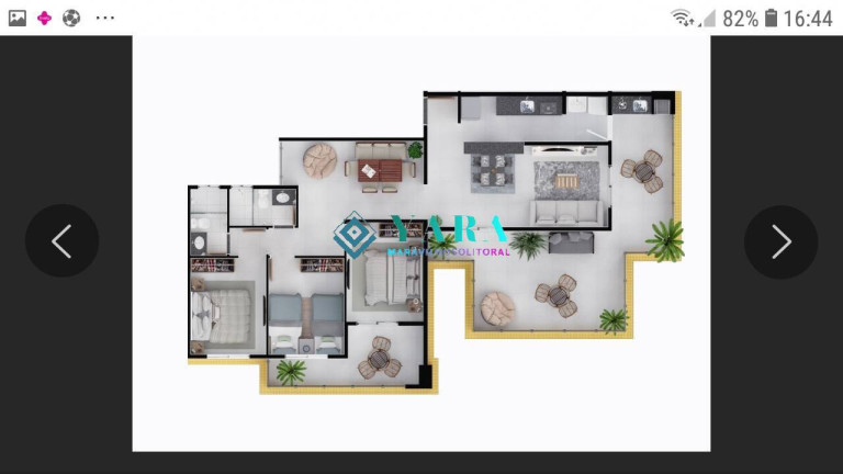 Imagem Apartamento com 2 Quartos à Venda, 120 m² em Praia Grande - Ubatuba