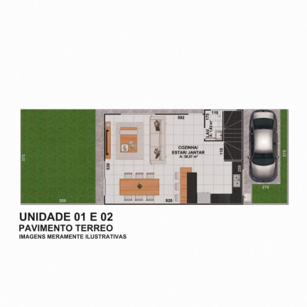 Imagem Casa com 3 Quartos à Venda, 116 m² em Bairro Alto - Curitiba Imagem Casa com 3 Quartos à Venda, 116 m² em Bairro Alto - Curitiba