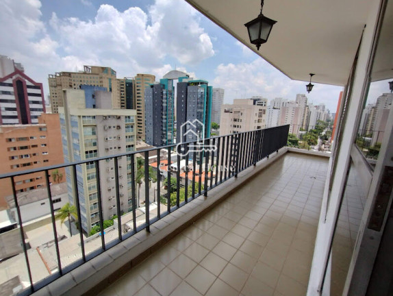 Imagem Apartamento com 4 Quartos para Alugar, 168 m² em Moema - São Paulo