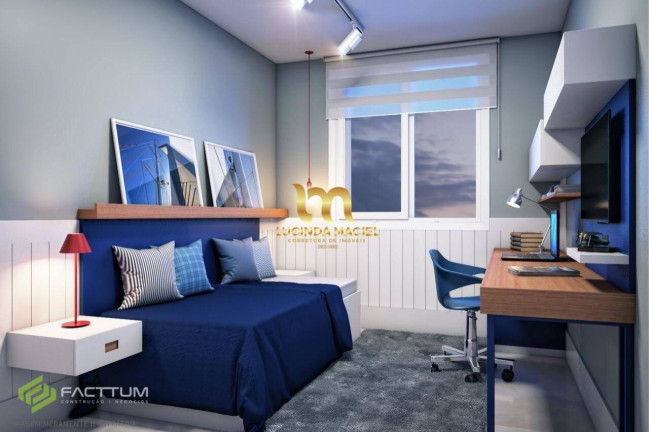 Imagem Apartamento com 1 Quarto à Venda, 45 m² em Guilhermina - Praia Grande