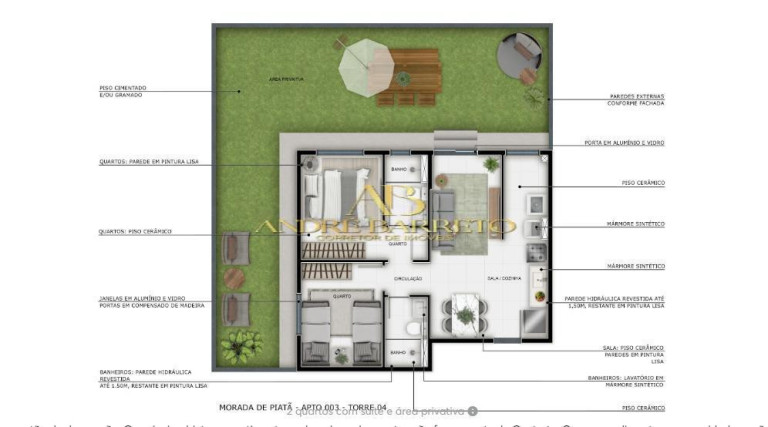 Imagem Apartamento com 2 Quartos à Venda, 40 m² em Piatã - Salvador Imagem Apartamento com 2 Quartos à Venda, 40 m² em Piatã - Salvador