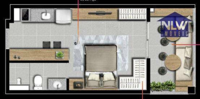Studio com 1 Quarto à Venda, 30 m² em Vila Mariana - São Paulo