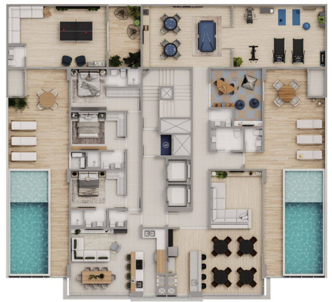 Imagem Apartamento com 3 Quartos à Venda, 102 m² em Alto Perequê - Porto Belo Imagem Apartamento com 3 Quartos à Venda, 102 m² em Alto Perequê - Porto Belo