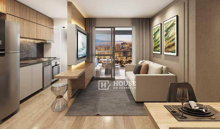 Imagem Studio com 1 Quarto à Venda, 29 m² em Moema - São Paulo Imagem Studio com 1 Quarto à Venda, 29 m² em Moema - São Paulo