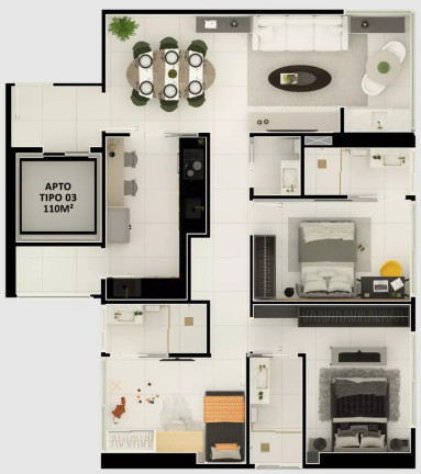 Imagem Apartamento com 3 Quartos à Venda, 139 m² em Miramar - João Pessoa Imagem Apartamento com 3 Quartos à Venda, 139 m² em Miramar - João Pessoa