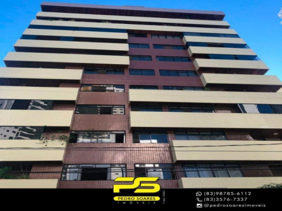Imagem Apartamento com 3 Quartos à Venda, 120 m² em Tambaú - João Pessoa Imagem Apartamento com 3 Quartos à Venda, 120 m² em Tambaú - João Pessoa