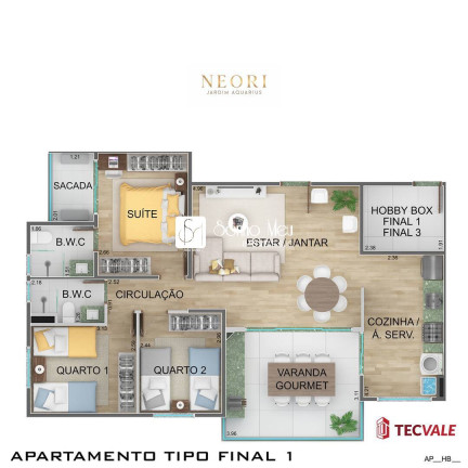 Imagem Apartamento com 3 Quartos à Venda, 87 m² em Parque Residencial Aquarius - São José Dos Campos Imagem Apartamento com 3 Quartos à Venda, 87 m² em Parque Residencial Aquarius - São José Dos Campos