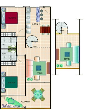 Flat à Venda,  em Centro - Sairé