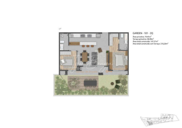 Imagem Apartamento com 2 Quartos à Venda, 164 m² em Mercês - Curitiba Imagem Apartamento com 2 Quartos à Venda, 164 m² em Mercês - Curitiba
