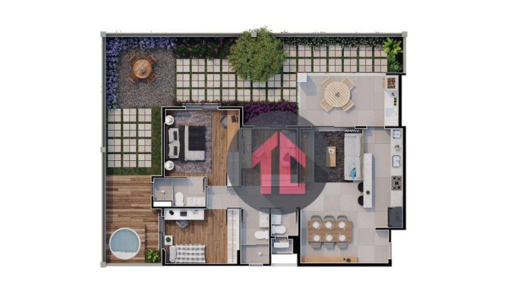 Imagem Cobertura com 3 Quartos à Venda, 165 m² em Parque Da Hípica - Campinas Imagem Cobertura com 3 Quartos à Venda, 165 m² em Parque Da Hípica - Campinas