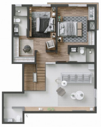 Imagem Imóvel com 3 Quartos à Venda, 149 m² em Jurerê - Florianópolis Imagem Imóvel com 3 Quartos à Venda, 149 m² em Jurerê - Florianópolis