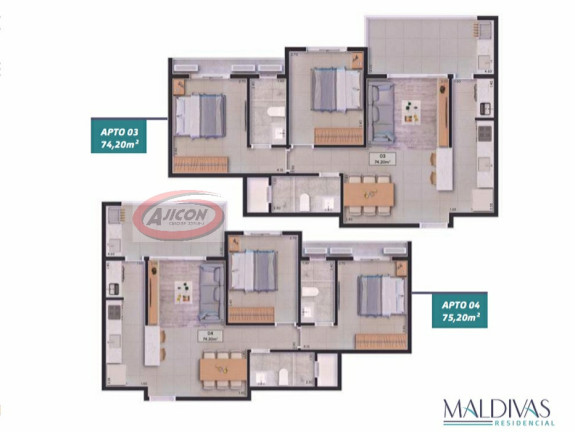 Imagem Apartamento com 2 Quartos à Venda, 74 m² em Itaguá - Ubatuba Imagem Apartamento com 2 Quartos à Venda, 74 m² em Itaguá - Ubatuba