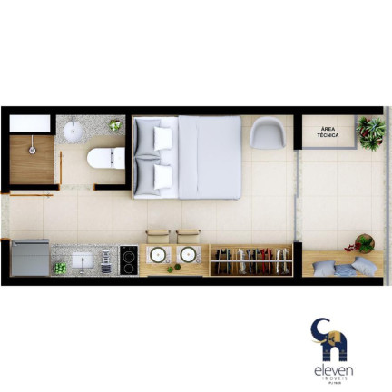 Imagem Apartamento com 1 Quarto à Venda, 19 m² em Pituba - Salvador Imagem Apartamento com 1 Quarto à Venda, 19 m² em Pituba - Salvador