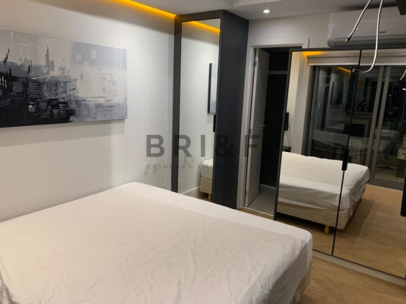 Imagem Apartamento com 1 Quarto para Alugar, 45 m² em Brooklin - São Paulo Imagem Apartamento com 1 Quarto para Alugar, 45 m² em Brooklin - São Paulo