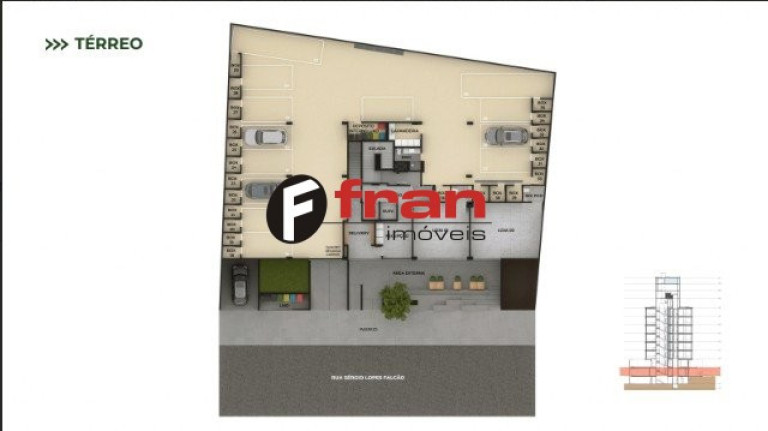 Imagem Apartamento com 1 Quarto à Venda, 27 m² em Trindade - Florianópolis Imagem Apartamento com 1 Quarto à Venda, 27 m² em Trindade - Florianópolis