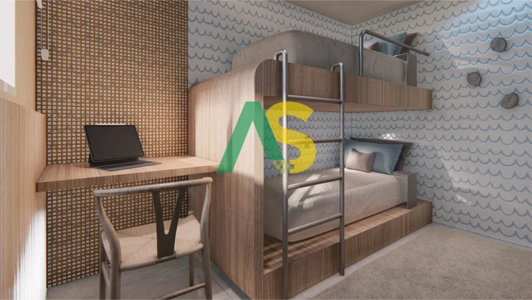 Imagem Flat com 1 Quarto à Venda, 26 m² em Muro Alto - Ipojuca