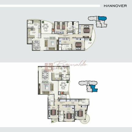 Imagem Apartamento com 3 Quartos à Venda, 149 m² em Centro - Criciúma