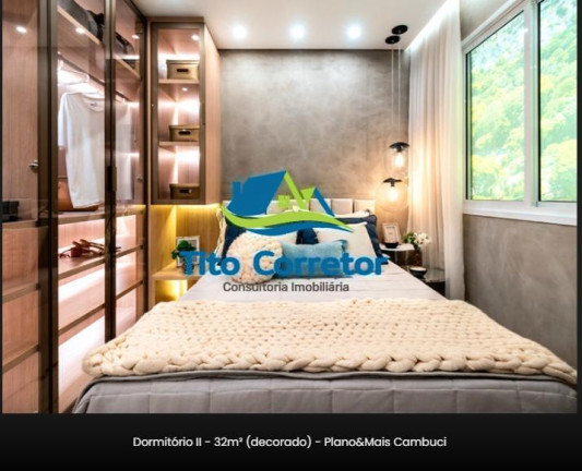Imagem Apartamento com 2 Quartos à Venda, 32 m² em Cambuci - São Paulo