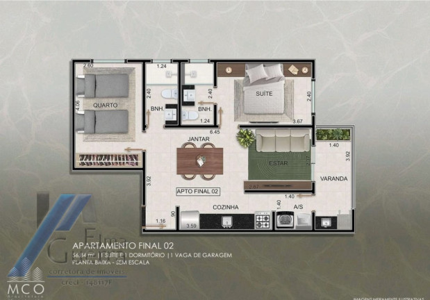 Imagem Apartamento com 2 Quartos à Venda, 63 m² em Centro - Ubatuba Imagem Apartamento com 2 Quartos à Venda, 63 m² em Centro - Ubatuba