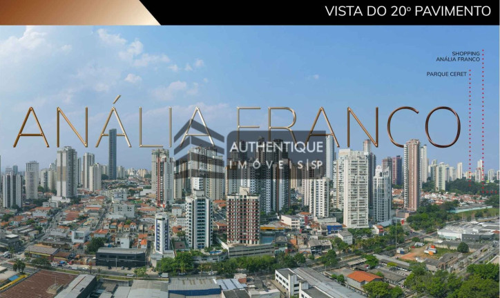 Imagem Apartamento com 3 Quartos à Venda, 88 m² em Anália Franco - São Paulo Imagem Apartamento com 3 Quartos à Venda, 88 m² em Anália Franco - São Paulo