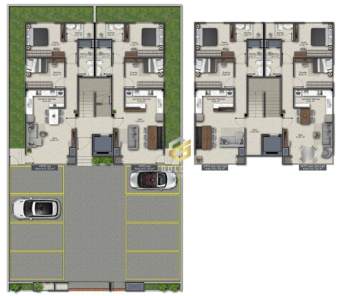 Imagem Apartamento com 2 Quartos à Venda, 91 m² em Universitário - Tijucas Imagem Apartamento com 2 Quartos à Venda, 91 m² em Universitário - Tijucas