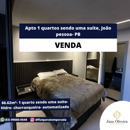 Imagem Apartamento com 1 Quarto à Venda, 66 m² em Cabo Branco - João Pessoa Imagem Apartamento com 1 Quarto à Venda, 66 m² em Cabo Branco - João Pessoa