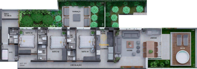Imagem Apartamento com 3 Quartos à Venda, 226 m² em Cabo Branco - João Pessoa Imagem Apartamento com 3 Quartos à Venda, 226 m² em Cabo Branco - João Pessoa