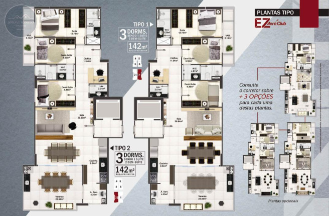 Imagem Imóvel com 3 Quartos à Venda, 142 m² em Aviação - Praia Grande