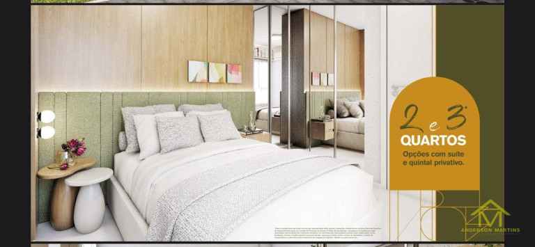 Apartamento com 2 Quartos à Venda, 46 m² em Ataíde - Vila Velha