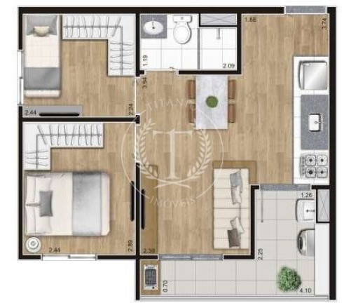 Imagem Apartamento com 1 Quarto à Venda, 27 m² em Belenzinho - São Paulo Imagem Apartamento com 1 Quarto à Venda, 27 m² em Belenzinho - São Paulo