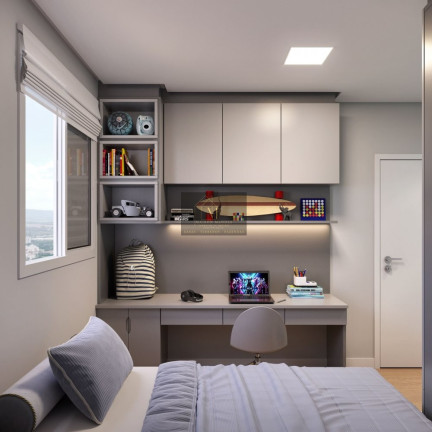 Imagem Apartamento com 2 Quartos à Venda, 47 m² em Rio Acima - Votorantim
