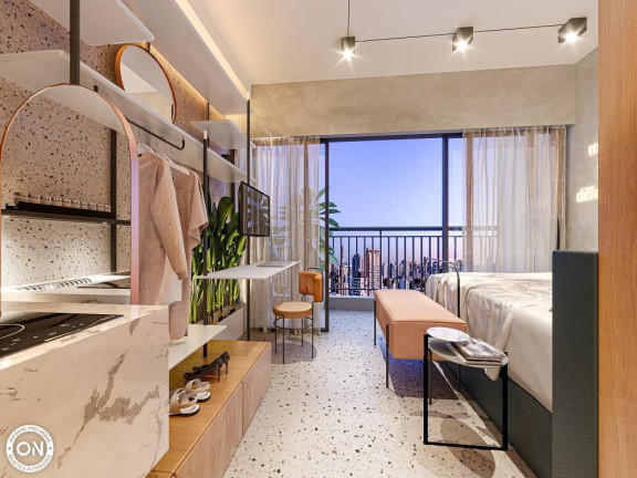 Imagem Apartamento com 1 Quarto à Venda, 38 m² em Santo Amaro - São Paulo Imagem Apartamento com 1 Quarto à Venda, 38 m² em Santo Amaro - São Paulo