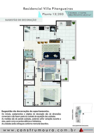 Imagem Apartamento com 2 Quartos à Venda, 66 m² em Pitangueiras - Guarujá Imagem Apartamento com 2 Quartos à Venda, 66 m² em Pitangueiras - Guarujá