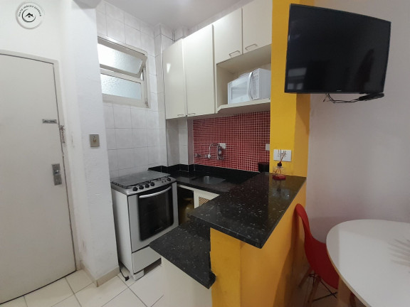 Imagem Kitnet com 1 Quarto à Venda, 35 m² em Pitangueiras - Guarujá Imagem Kitnet com 1 Quarto à Venda, 35 m² em Pitangueiras - Guarujá