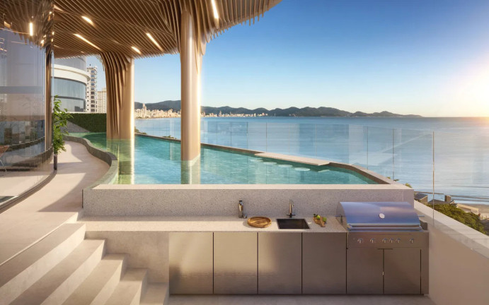 Imagem Apartamento com 4 Quartos à Venda, 205 m² em Perequê - Porto Belo