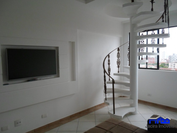 Imagem Cobertura com 3 Quartos para Alugar, 191 m² em Marapé - Santos