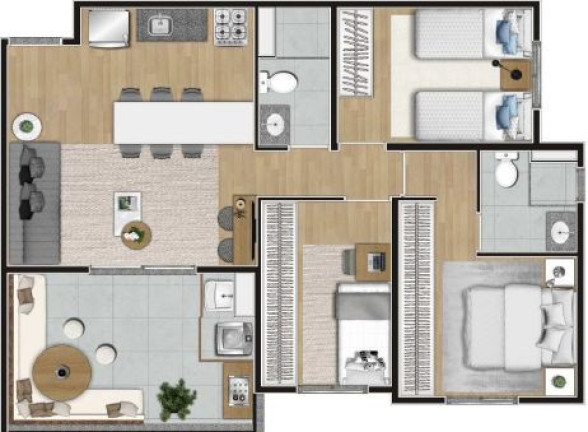 Imagem Studio com 1 Quarto à Venda, 24 m² em Campo Belo - São Paulo