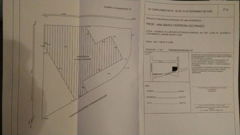 Imagem Casa com 2 Quartos à Venda, 150 m² em Jardim Santa Luzia - Pindamonhangaba Imagem Casa com 2 Quartos à Venda, 150 m² em Jardim Santa Luzia - Pindamonhangaba