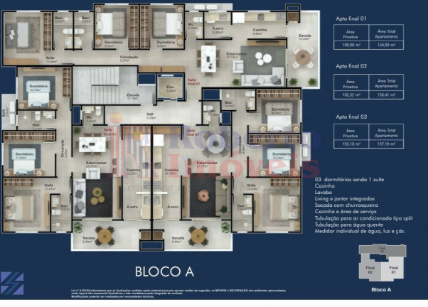 Imagem Apartamento com 2 Quartos à Venda, 103 m² em Jardim Pérola Do Atlântico - Itapoá Imagem Apartamento com 2 Quartos à Venda, 103 m² em Jardim Pérola Do Atlântico - Itapoá